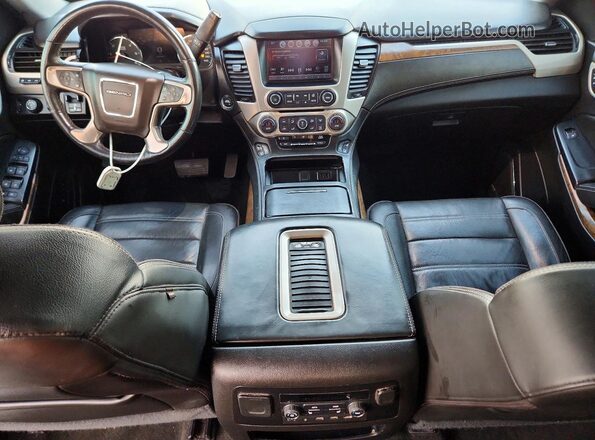1GKS2CKJ6JR141053 2018 GMC YUKON Белый Вид панели приборов