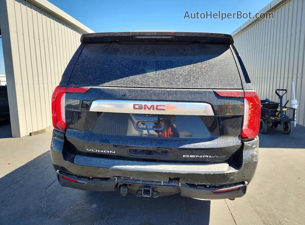 1GKS2DKT4MR296874 2021 GMC YUKON Black Հետևի տեսք