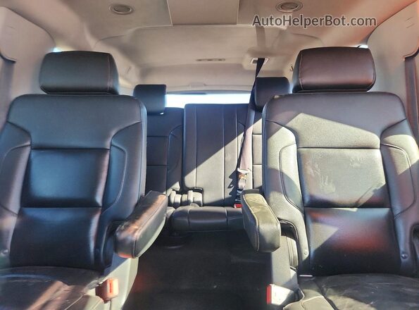 1GKS2GKC3HR138159 2017 GMC YUKON Black Rear seats view