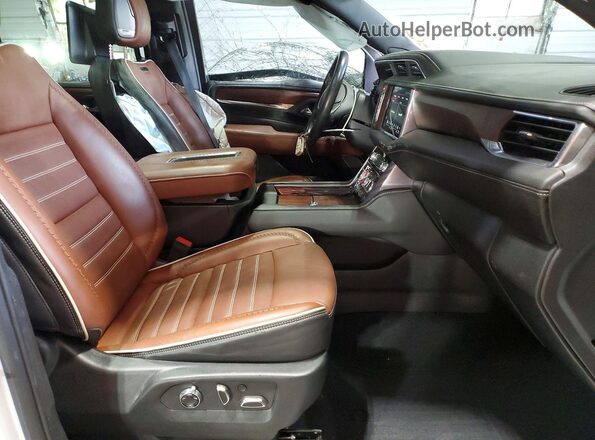 1GKS2KKLXPR428660 2023 GMC YUKON White Widok wnętrza z przodu