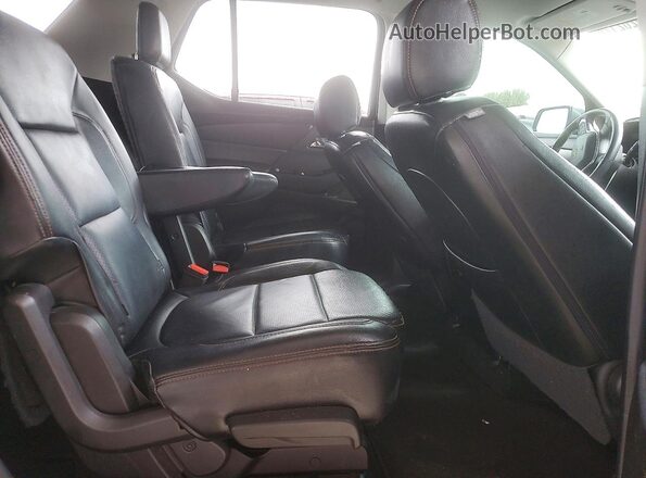 1GNERGKW4JJ160620 2018 CHEVROLET TRAVERSE Gray Вид задньої частини салону