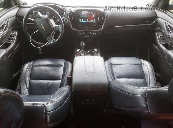1GNERGKW4JJ160620 2018 CHEVROLET TRAVERSE Gray Вид панелі приладів