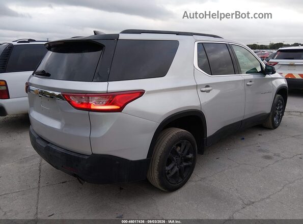 1GNERGKW5MJ247155 2021 CHEVROLET TRAVERSE Gray Rear right