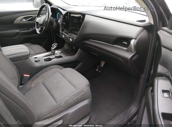 1GNERGKW5MJ247155 2021 CHEVROLET TRAVERSE Gray Front interior view