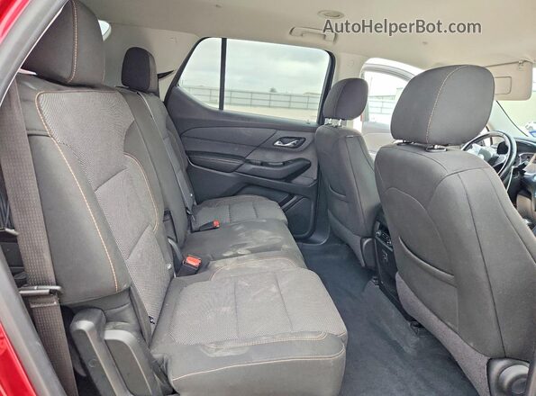 1GNERGKW7KJ111588 2019 CHEVROLET TRAVERSE Maroon Vista interior trasera