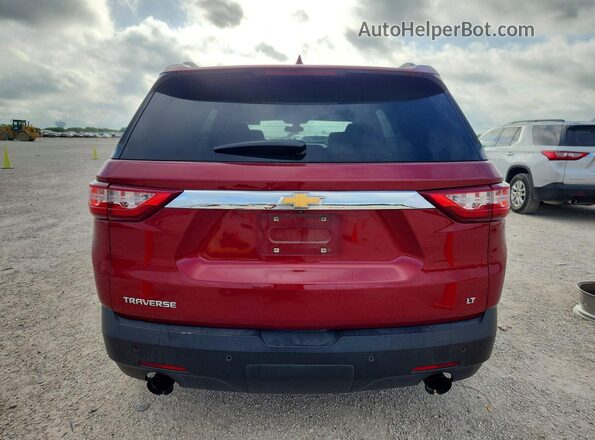1GNERGKW7KJ111588 2019 CHEVROLET TRAVERSE Maroon Vista trasera