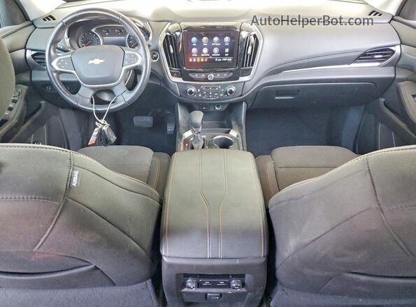 1GNERGKW7MJ250705 2021 CHEVROLET TRAVERSE White Widok deski rozdzielczej