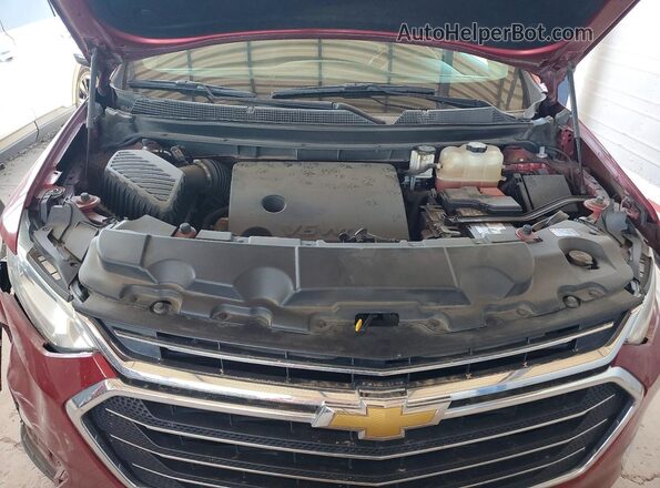 1GNERGKWXJJ146298 2018 CHEVROLET TRAVERSE Maroon Սալոնի հետևի տեսք
