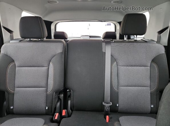 1GNERGKWXKJ119331 2019 CHEVROLET TRAVERSE Red Vista de los asientos traseros