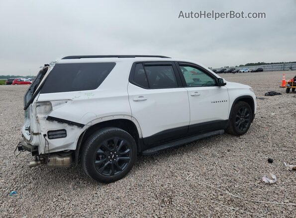 1GNERJKW2MJ117136 2021 CHEVROLET TRAVERSE Белый Задняя правая четверть