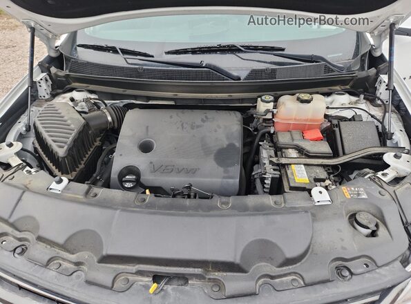 1GNERJKW2MJ117136 2021 CHEVROLET TRAVERSE Белый Вид подкапотного пространства