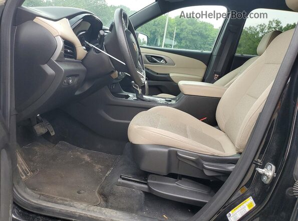1GNETTKW8RJ128811 2024 CHEVROLET TRAVERSE Black წინა სალონის ხედი