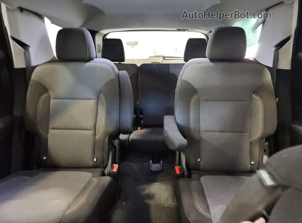 1GNEVGKW0MJ102231 2021 CHEVROLET TRAVERSE Gray Rear seats view