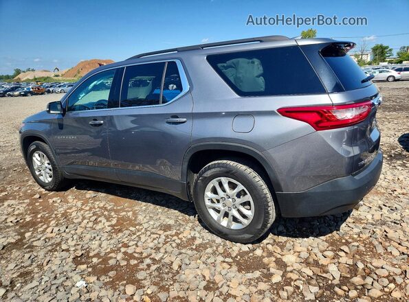 1GNEVGKW2MJ110685 2021 CHEVROLET TRAVERSE Gray Trasero izquierdo