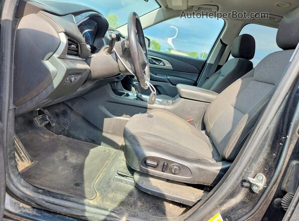 1GNEVGKW4JJ112899 2018 CHEVROLET TRAVERSE Черный Вид салона спереди