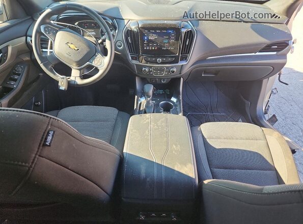 1GNEVGKW6PJ344090 2023 CHEVROLET TRAVERSE Gray Dashboard view