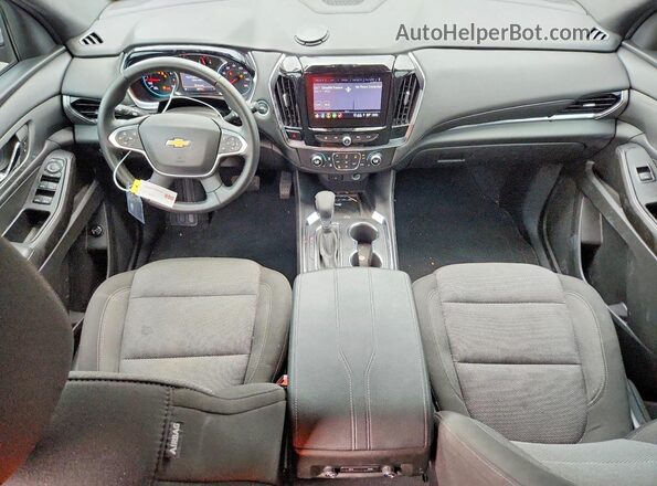 1GNEVGKW7PJ329615 2023 CHEVROLET TRAVERSE Black წინა პანელის ხედი