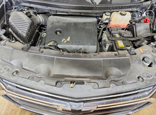1GNEVGKW8LJ179380 2020 CHEVROLET TRAVERSE Black Vista del compartimento del motor