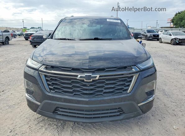 1GNEVKKW5NJ188320 2022 CHEVROLET TRAVERSE Black Vista frontal