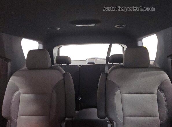 1GNEVMKWXNJ170164 2022 CHEVROLET TRAVERSE Silver Vista de los asientos traseros