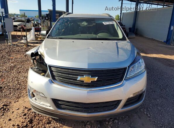 1GNKRFED2GJ197875 2016 CHEVROLET TRAVERSE Silver Vista frontal
