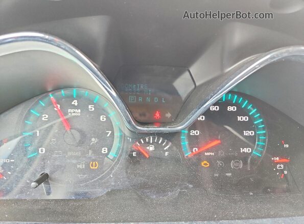 1GNKRGKD3GJ172946 2016 CHEVROLET TRAVERSE Purple Вид щитка приладів