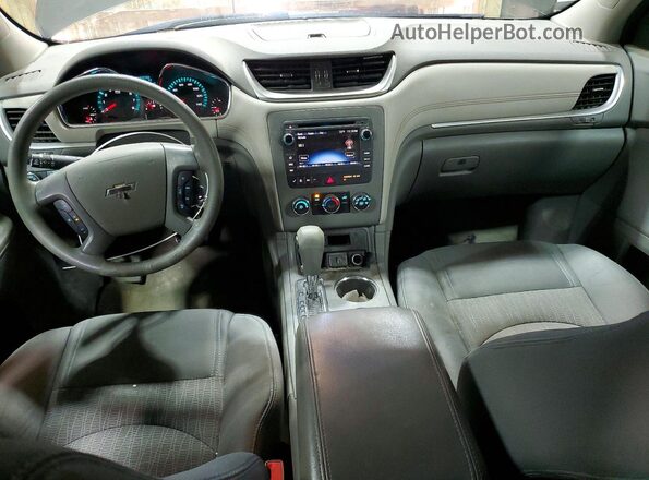 1GNKVFED6HJ140723 2017 CHEVROLET TRAVERSE Charcoal Առջևի վահանակի տեսք