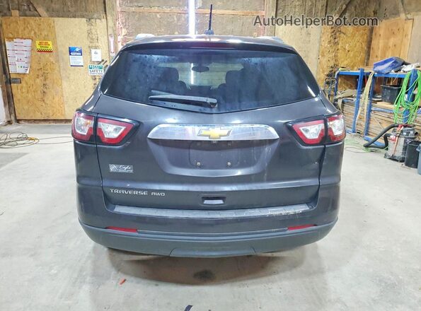 1GNKVFED6HJ140723 2017 CHEVROLET TRAVERSE Charcoal Հետևի տեսք