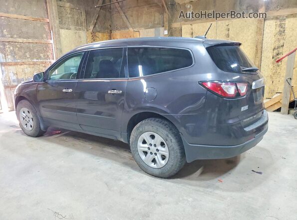 1GNKVFED6HJ140723 2017 CHEVROLET TRAVERSE Charcoal Հետևի ձախ
