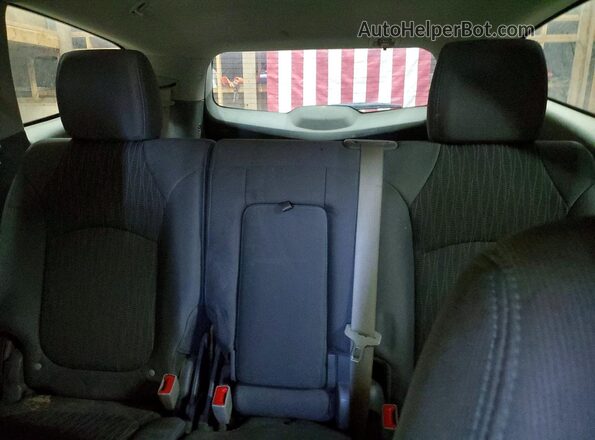 1GNKVFED6HJ140723 2017 CHEVROLET TRAVERSE Charcoal Հետևի նստատեղերի տեսք