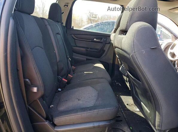 1GNKVGKD2HJ295991 2017 CHEVROLET TRAVERSE Black Вид задньої частини салону