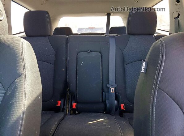 1GNKVGKD2HJ295991 2017 CHEVROLET TRAVERSE Black Вид задніх сидінь