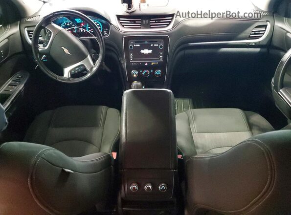 1GNKVGKD3HJ347127 2017 CHEVROLET TRAVERSE Черный Вид панели приборов