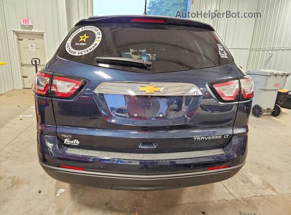 1GNKVGKD6GJ257565 2016 CHEVROLET TRAVERSE Blue Rear view