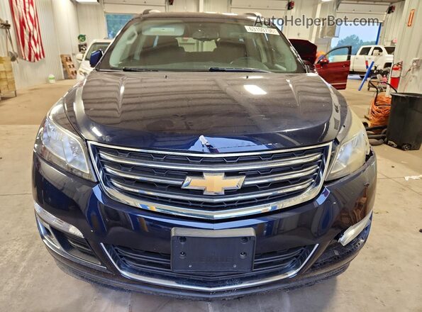1GNKVGKD6GJ257565 2016 CHEVROLET TRAVERSE Blue Front view