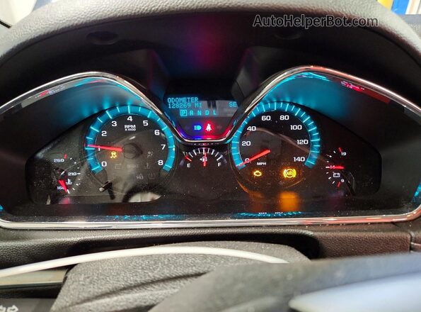 1GNKVGKD6GJ257565 2016 CHEVROLET TRAVERSE Blue Instrument cluster view
