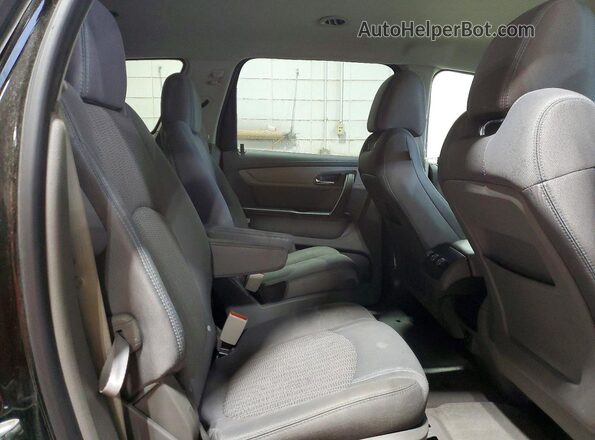 1GNKVGKD7HJ192064 2017 CHEVROLET TRAVERSE Black Widok wnętrza z tyłu