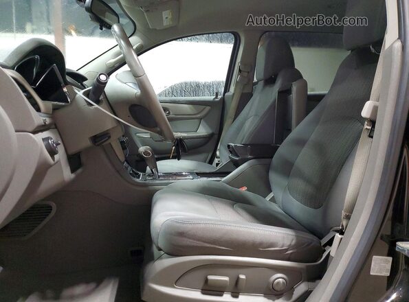 1GNKVGKD7HJ192064 2017 CHEVROLET TRAVERSE Black Widok wnętrza z przodu