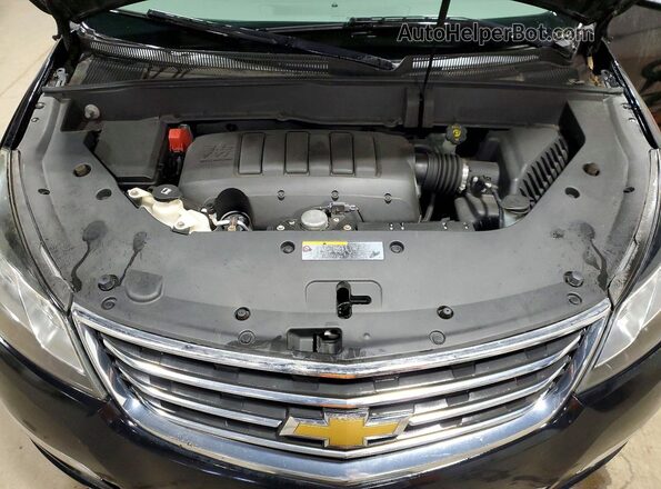 1GNKVGKD7HJ192064 2017 CHEVROLET TRAVERSE Black Widok komory silnika