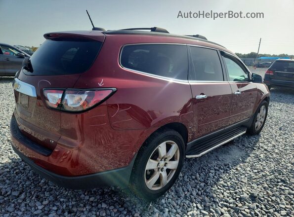 1GNKVGKDXHJ248871 2017 CHEVROLET TRAVERSE Burgundy Задня права чверть