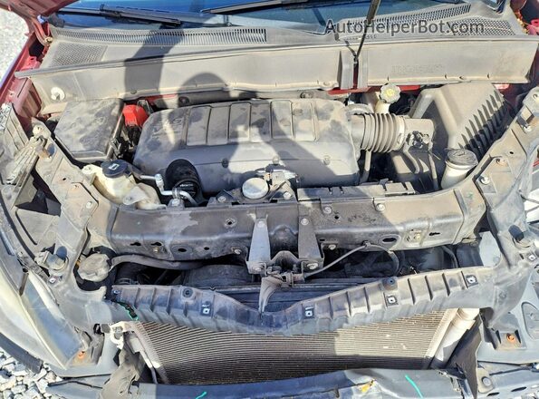 1GNKVGKDXHJ248871 2017 CHEVROLET TRAVERSE Burgundy Вид задньої частини салону