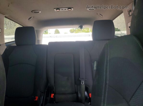 1GNKVGKDXHJ301374 2017 CHEVROLET TRAVERSE Charcoal Vista de los asientos traseros
