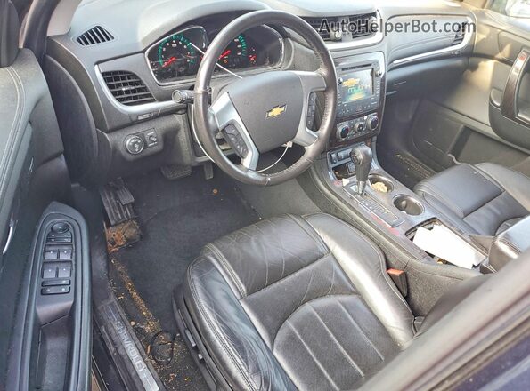 1GNKVJKD2GJ264848 2016 CHEVROLET TRAVERSE Синий Вид панели приборов
