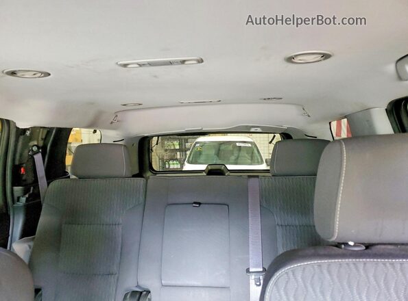 1GNLCDEC8GR406989 2016 CHEVROLET TAHOE Black Vista de los asientos traseros