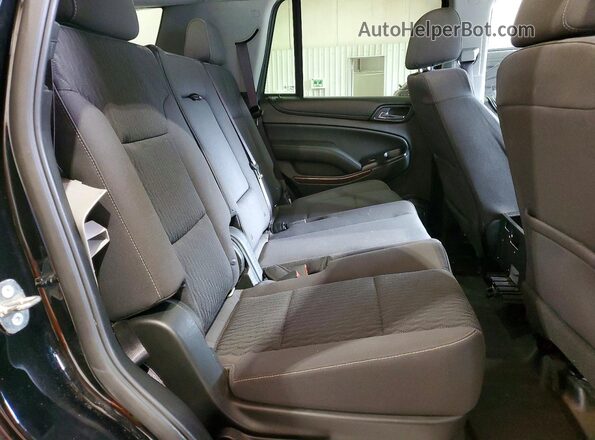1GNLCDEC8GR406989 2016 CHEVROLET TAHOE Black Vista interior trasera