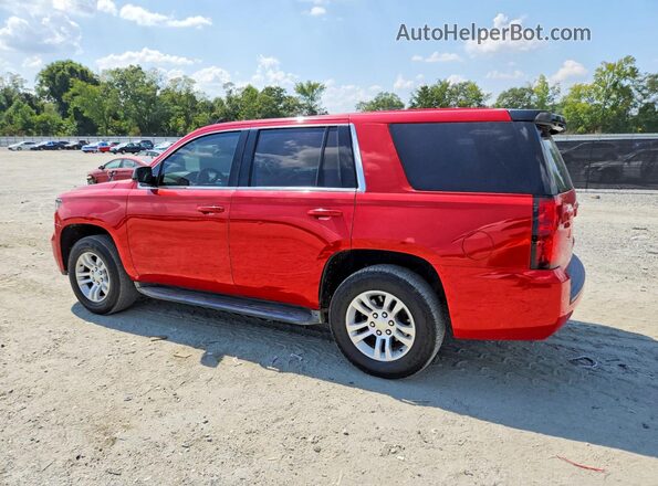 1GNLCDEC8HR182205 2017 CHEVROLET TAHOE Red Հետևի ձախ