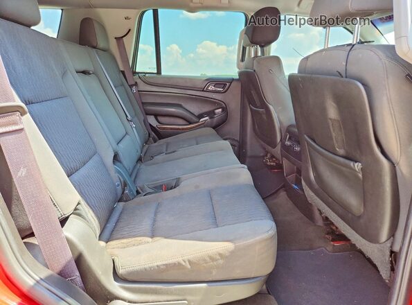 1GNLCDEC8HR182205 2017 CHEVROLET TAHOE Red Սալոնի հետևի տեսք
