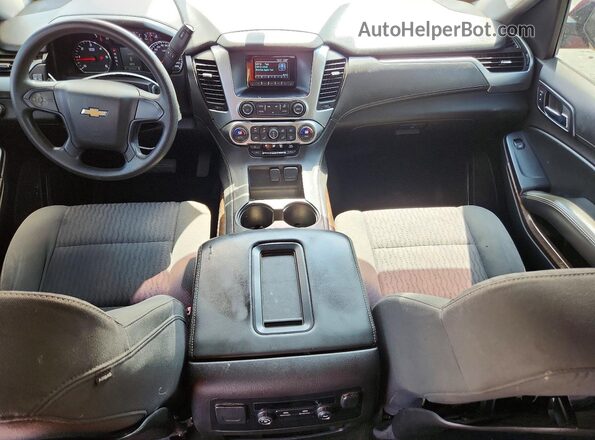 1GNLCDEC8HR182205 2017 CHEVROLET TAHOE Red Առջևի վահանակի տեսք