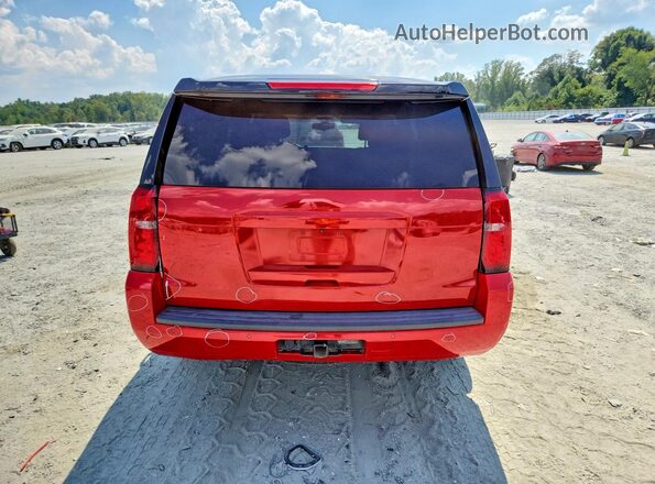 1GNLCDEC8HR182205 2017 CHEVROLET TAHOE Red Հետևի տեսք