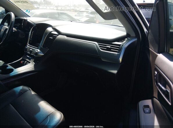 1GNLCDECXGR230480 2016 CHEVROLET TAHOE Черный Вид салона спереди